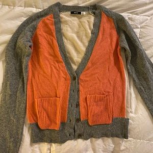 Tricolour urban outfitters cardigan size small petite